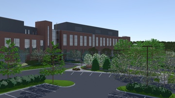 Parking near staff entrance